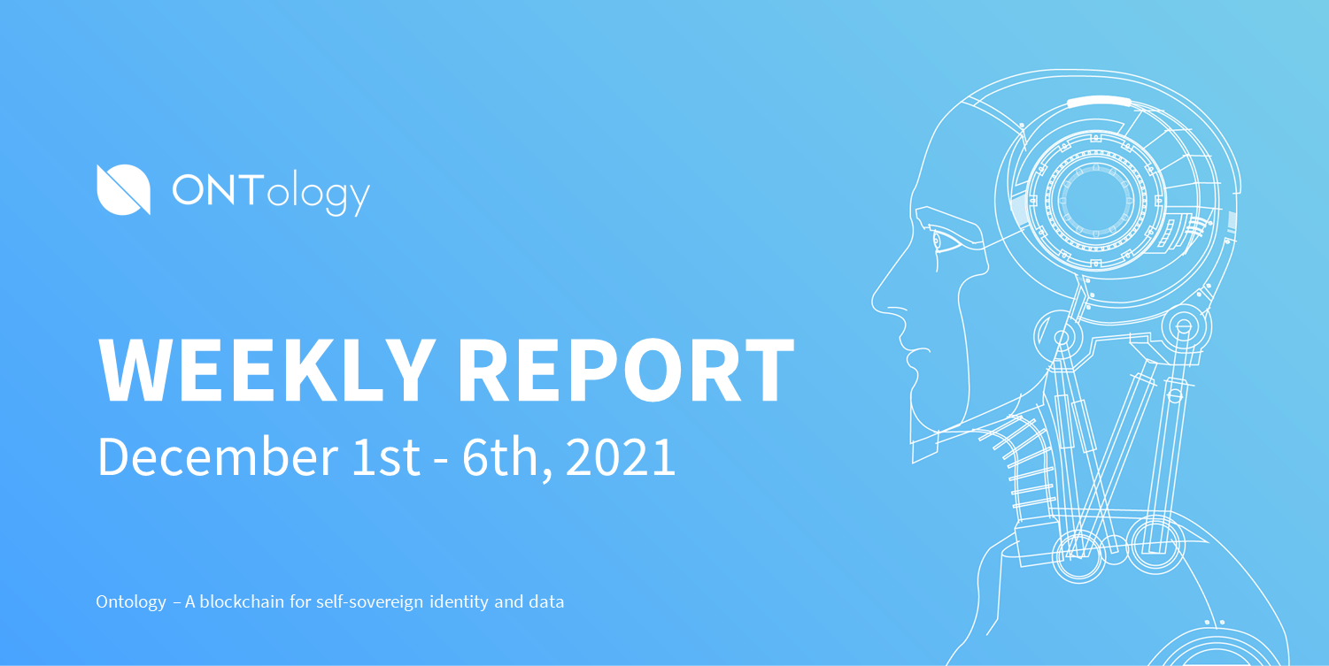 Ontology Weekly Report (December 1–6, 2021)
