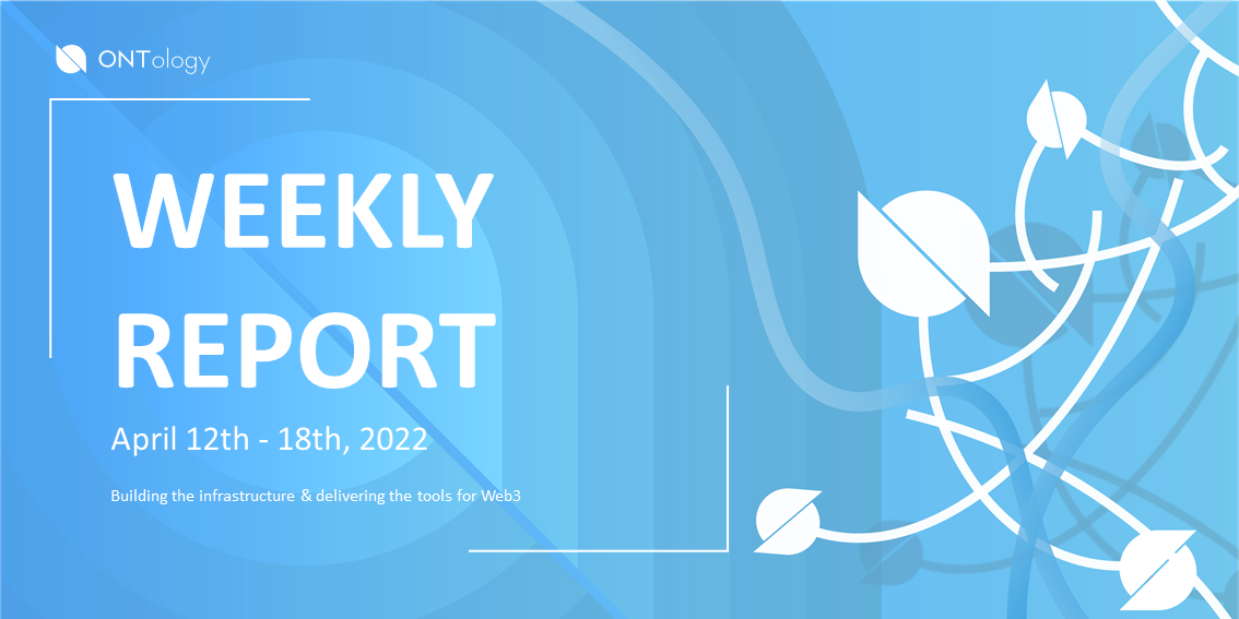 Ontology Weekly Report (April 12–18, 2022)