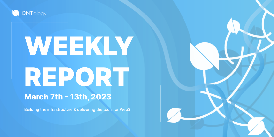 Ontology Weekly Report (March 7- 13, 2023)