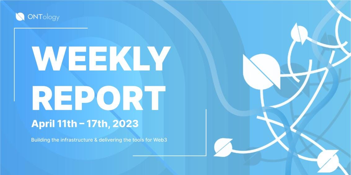Ontology Weekly Report (April 11–17, 2023)
